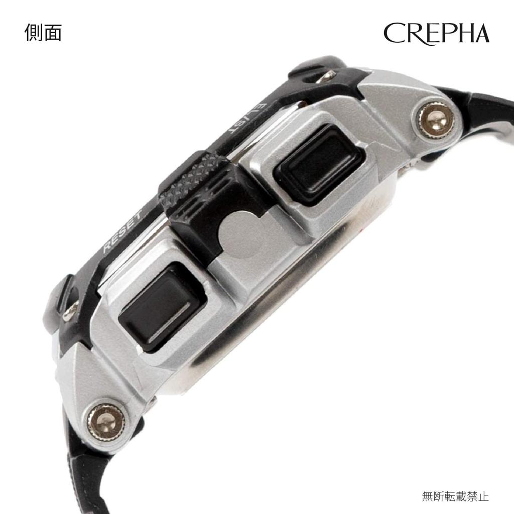 [Klefa] Цифровые часы, водонепроницаемые, функция секундомера, уретановый ремешок, 191052, мужские, черные