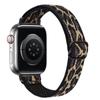 Тонкий ремешок для резинки для волос для Apple, ремешок для часов 40 мм, 44 мм, 38 мм, 42 мм, эластичный нейлоновый браслет-петля соло для iWatch 3, 4, 5, 6 se 7, 45 мм, 41 мм