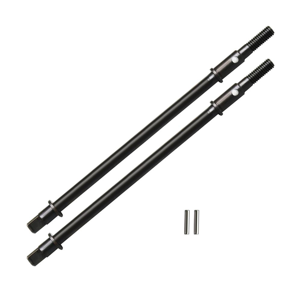BDX 1/10 AXIAL SCX10 HD Steel Front Rear Axle CVD Drive Shaft Gear 13/38T For RC Crawler Off Road Truck Bearing