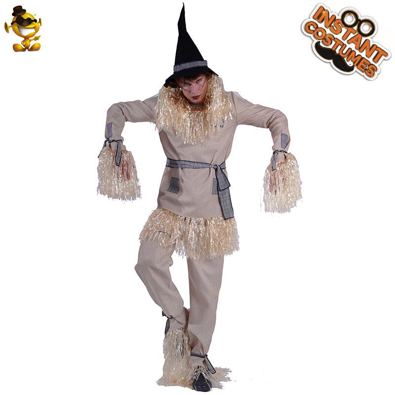 Halloween cosplay costume adult horror scarecrow cosplay party costume acting costume acting costume