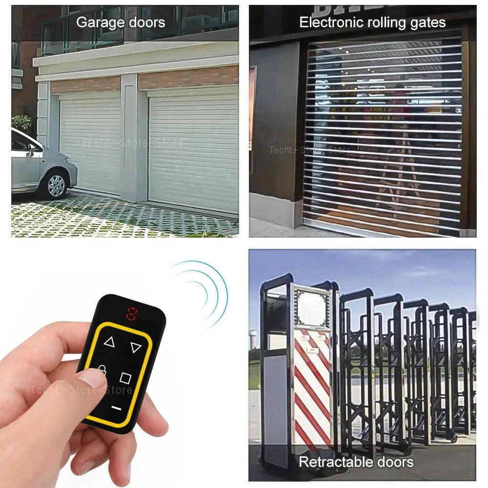 8-канальный перезаряжаемый клонер пультов для ворот, многочастотный 310-915 МГц, универсальный дубликатор с Type-C