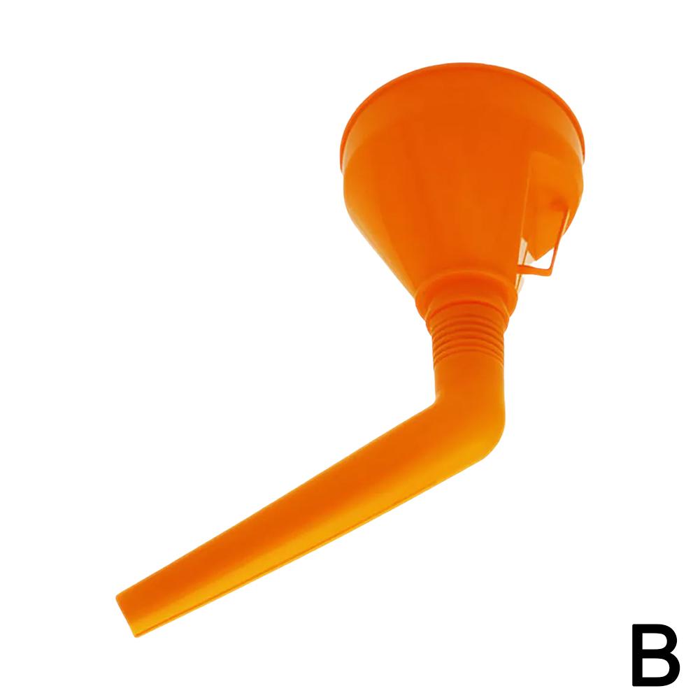 1Pcs Universal Car Refueling Funnel With Filter Detachable Hose Funnels Tools Oil Filling Gasoline Motorcycle