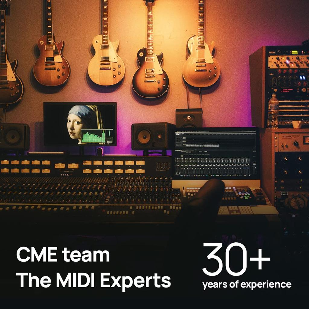 MIDI-кабель CME USB с фильтром и маппером 6,5 фута 2 м Модель U2MIDI Pro