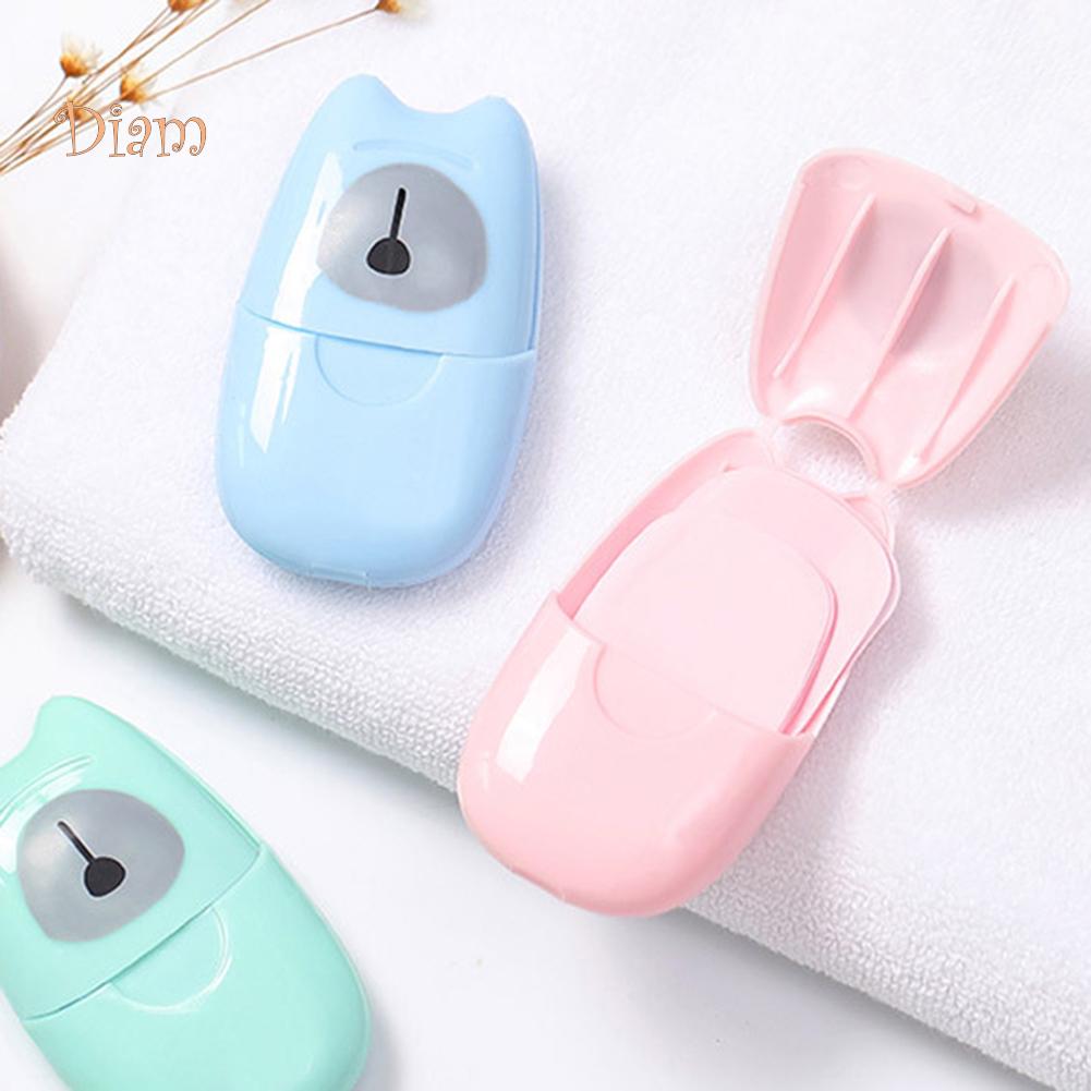 SBS 50 шт. одноразовые мыльные бумажные листы в упаковке, портативные, для путешествий, для ручной стирки, ароматические простыни