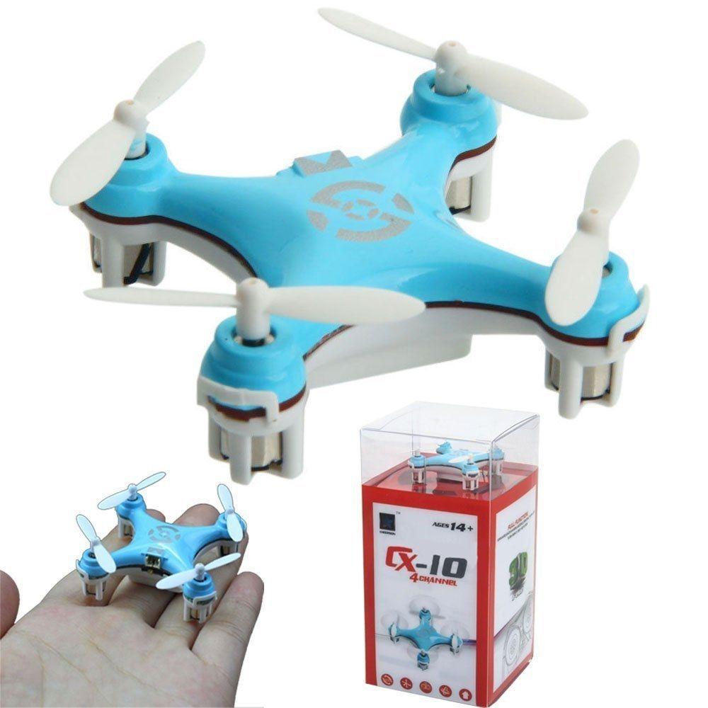 CX-10 4CH 2.4G RC Nano Quadcopter Mini UFO 6-осевой светодиодный RTF игрушка