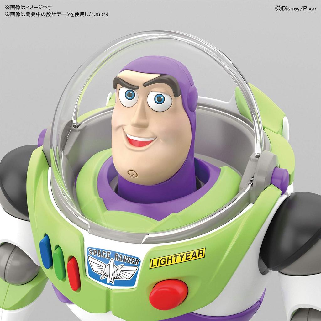BANDAI SPIRITS Toy Story 4 Buzz Lightyear Plastic Model BAS5057698 Color-coded