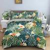 Green Nature Weed Leaves Comfortable Duvet Quilt Cover Pillowcase Bedding Set Children Bedroom Decoration Home Textile