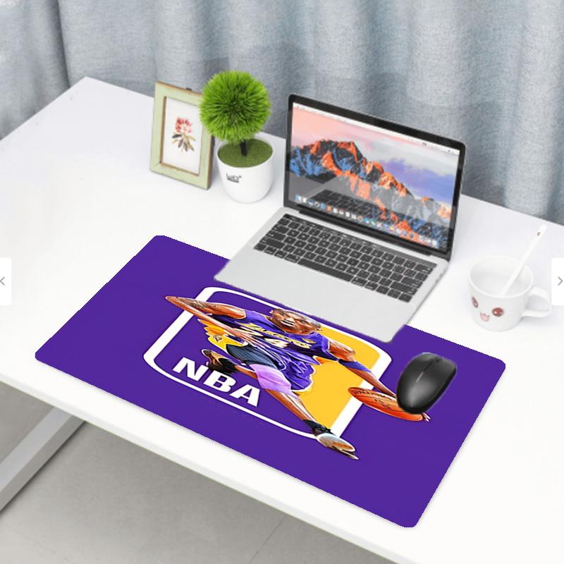 NBA Print Mouse Pad, Anti‑Slip Desktop keyboard Mat, for PC Laptop Gaming Working Daily Use, Cool Festival Surprise Gift