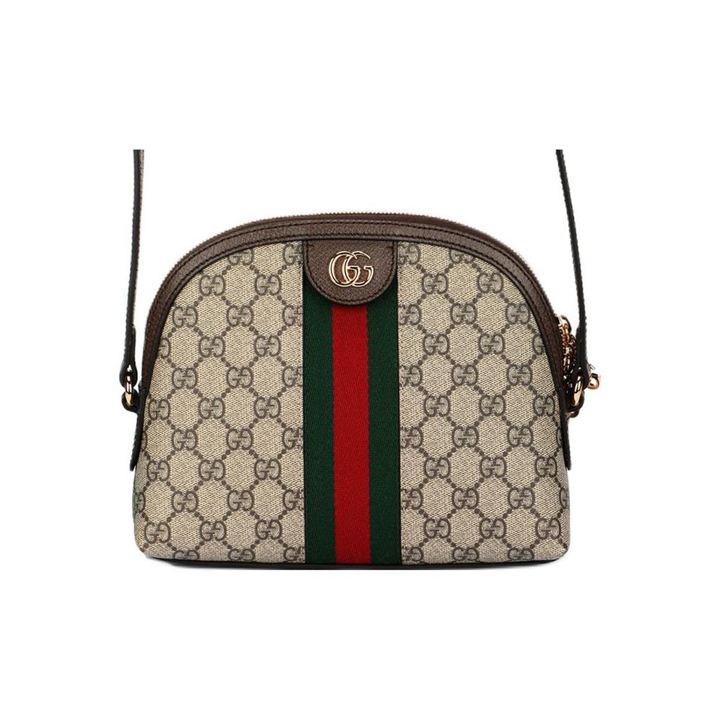 Gucci Ophidia Small Shoulder Bag GG Supreme Women Shoulder_bags Tan 499621-K05NG-8745