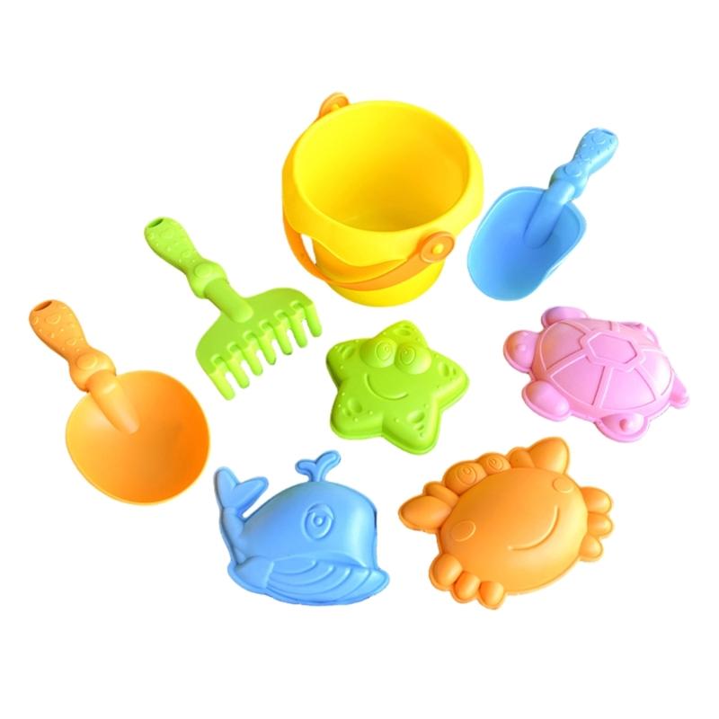 Children's Beach Toy Sand and Water Play Set Digging Sand Tool Beach Toy Set for Ages 3+ Fun Game