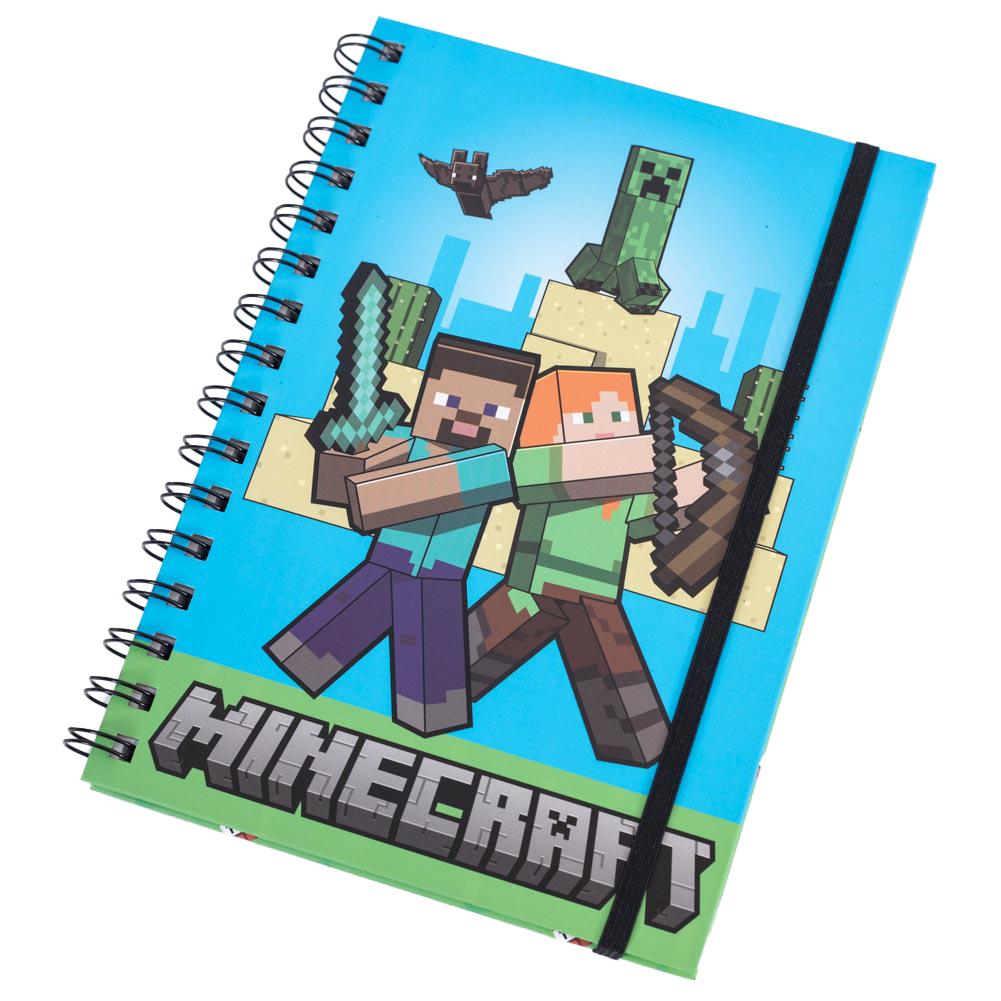 Minecraft Logo Notebook