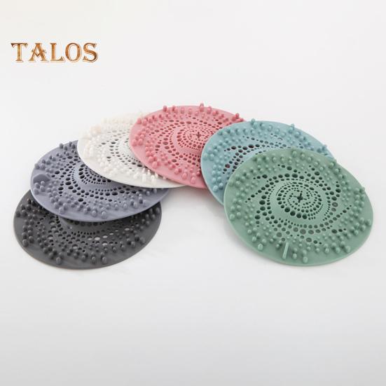 Заглушка для волос, универсальная плотная, с мелкими отверстиями, несколько цветов, отличная ловушка для волос, заглушка фильтра для душа, уплотнительная сливная крышка для дома