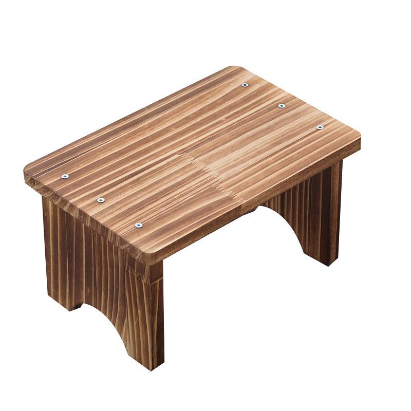 1шт стул шикарный домашний скамейка украшение из цельного дерева ретро гостиная пеленальный столик маленький табурет