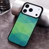 Геометрический полосатый треугольный чехол для телефона iPhone 17 16 15 Pro Max Air 14 13 12 11 Plus Ударопрочный чехол