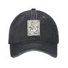 One Hundred Fish Ocean Life Scuba Diving Denim Cap Casual Baseball Caps Adjustable Hat Summer Unisex Baseball Hats