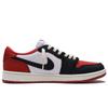 Jordan Air Jordan 1 Низкие кроссовки с нескользящей подошвой Винтажные Баскетбольные кроссовки Унисекс Красные CZ0790-161(Команда734-)