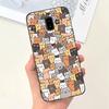 Чехол для Samsung Galaxy J6 Plus 2018 Samsung J6 (2018) J6+ J 6 J6Plus J610F J600G Милый Конфетный Цвет Мягкий Силиконовый Задний Чехол для Телефона
