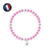 Bracelet - - My Star - Freshwater Pearls 5-6 Mm - 925 Silver - Elasticated