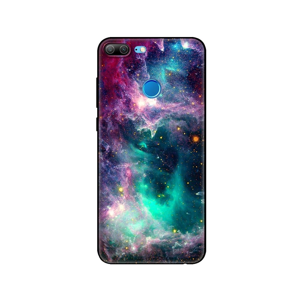 Чехол для Honor 9 lite, мягкий силиконовый чехол из ТПУ для задней панели телефона Huawei Honor 9 lite, защитный чехол, черный чехол из ТПУ