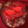 Brocade Cloth Tassel Brocade Red Envelope Spring Festival New Year Money Bag  Wedding Birthday