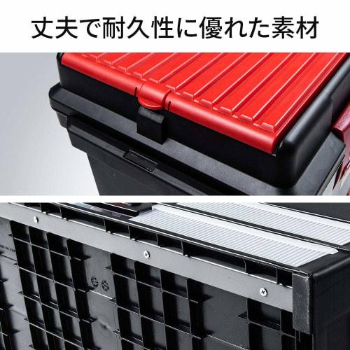 E-Supply Tool Box, Large, 27L Capacity, Small Item Storage, Drawers, Handles, Professional Grade, 56cm Wide, 25kg Weight Capacity (EEX-TBX06T)