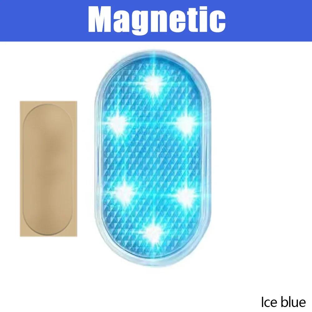 Wireless Led Lights for Car Interior Car Led Lights Interior USB Rechargeable Automotive Neon Accent Light Magnetic Sticker
