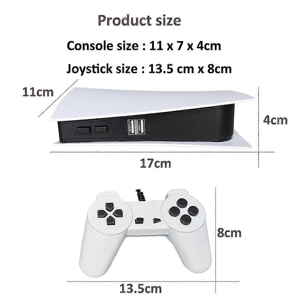 GS5 Game Console 8 Bit USB Handheld Game Player 200 Classic Games AV Output