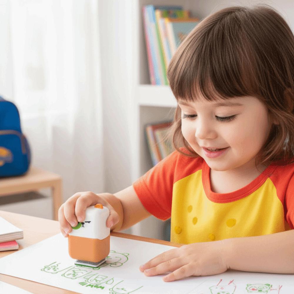 Drawing Doodle Graffiti Cartoon Roller Seal Painting Graffiti Gifts Toy Scrapbooking
