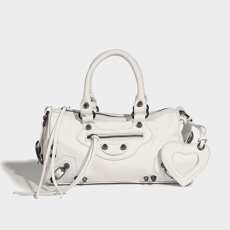 Новая сумка для мотоцикла Rivet Dark: Стильная вместительная сумка-тоут через плечо для модных женщин