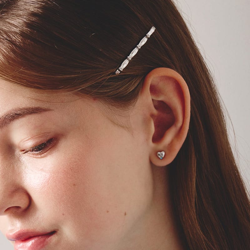 noonoo fingers Shirr Stone Hairpin