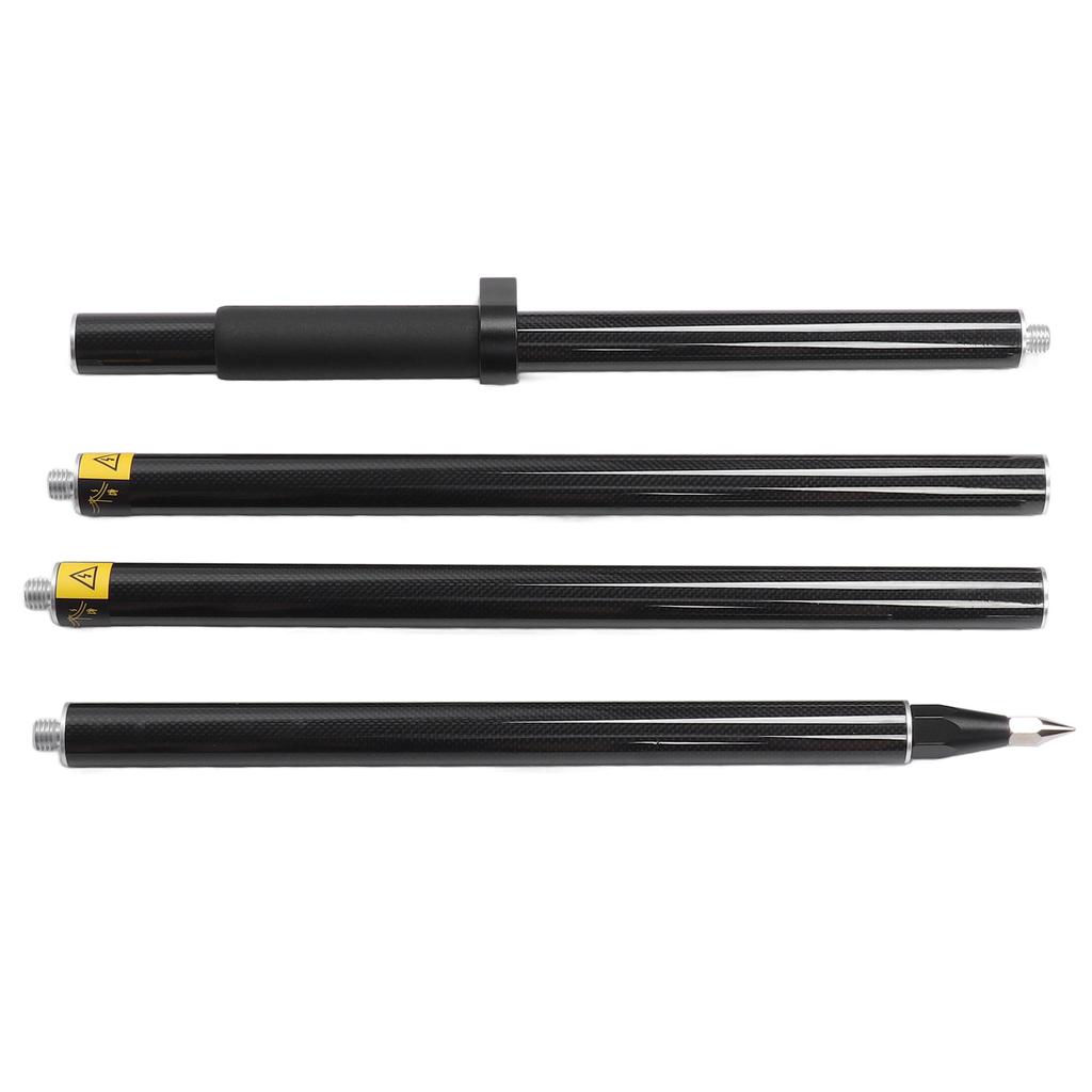 2 метра 4-секционная геодезическая веха RTK GPS из углеродного волокна геодезическая призматическая веха с пузырьковым уровнем 0 мм