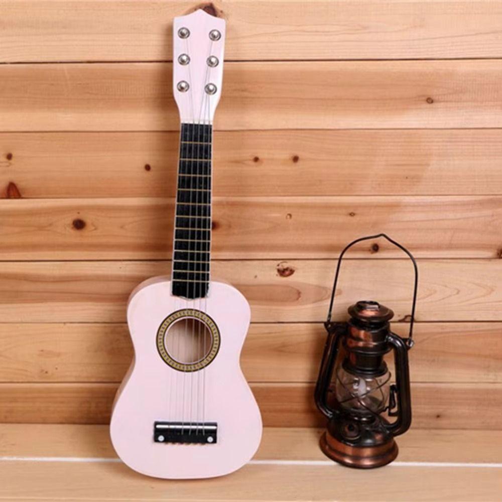 Детская гитара из массива дерева Классический музыкальный инструмент Игрушка Игра Деятельность