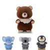 Forest Animal Elephant Koala Penguin Soft Plush Doll With Cute Design For Home Decor And Toy Collection