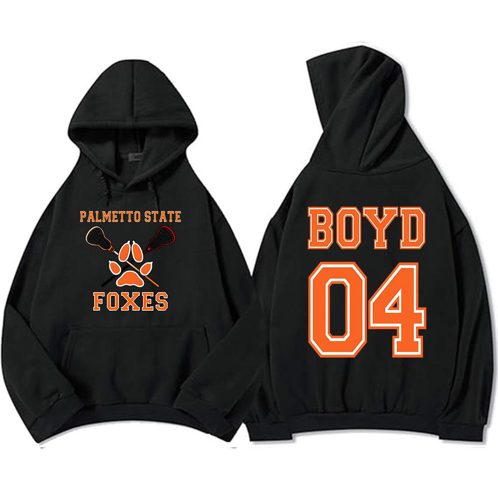Мужская и женская одежда Palmetto State Foxes Games Hoodies Long Sleeve Casual Hooded Sweatshirts Winter Fleece Pullovers