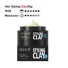 SEVICH 80g Hair Styling Matte Hair Clay Lasting Stereotype Matte Clay Strong Hold Easy Wash Convenient Smooth