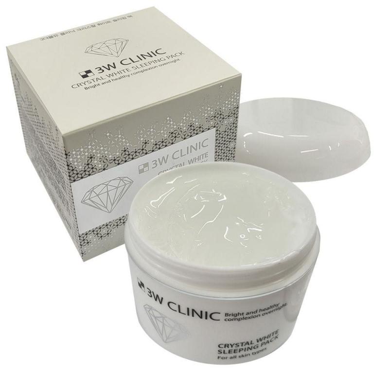 3w Clinic Crystal White Sleeping Pack 100ml/200ml