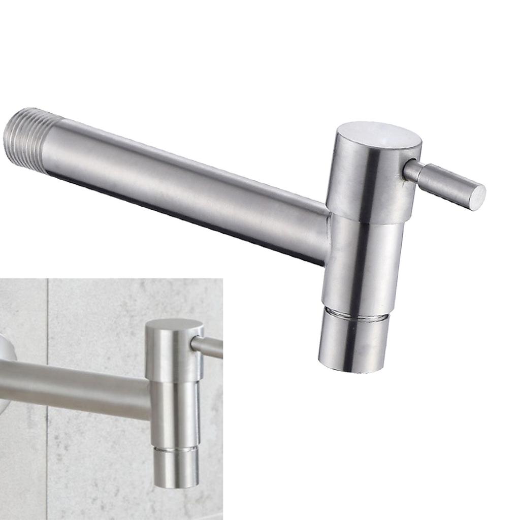Кран для стиральной машины из нержавеющей стали, с хорошей герметичностью, взрывозащищенный, удлиненный кран