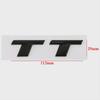 3D ABS Black TFSI Logo TDI TT Car Trunk Emblem Badge For A3 A4 A5 A6 A7 A8 Q2 Q3 Q5 Q7 Q8 TFSI TDI Sticker Accessories