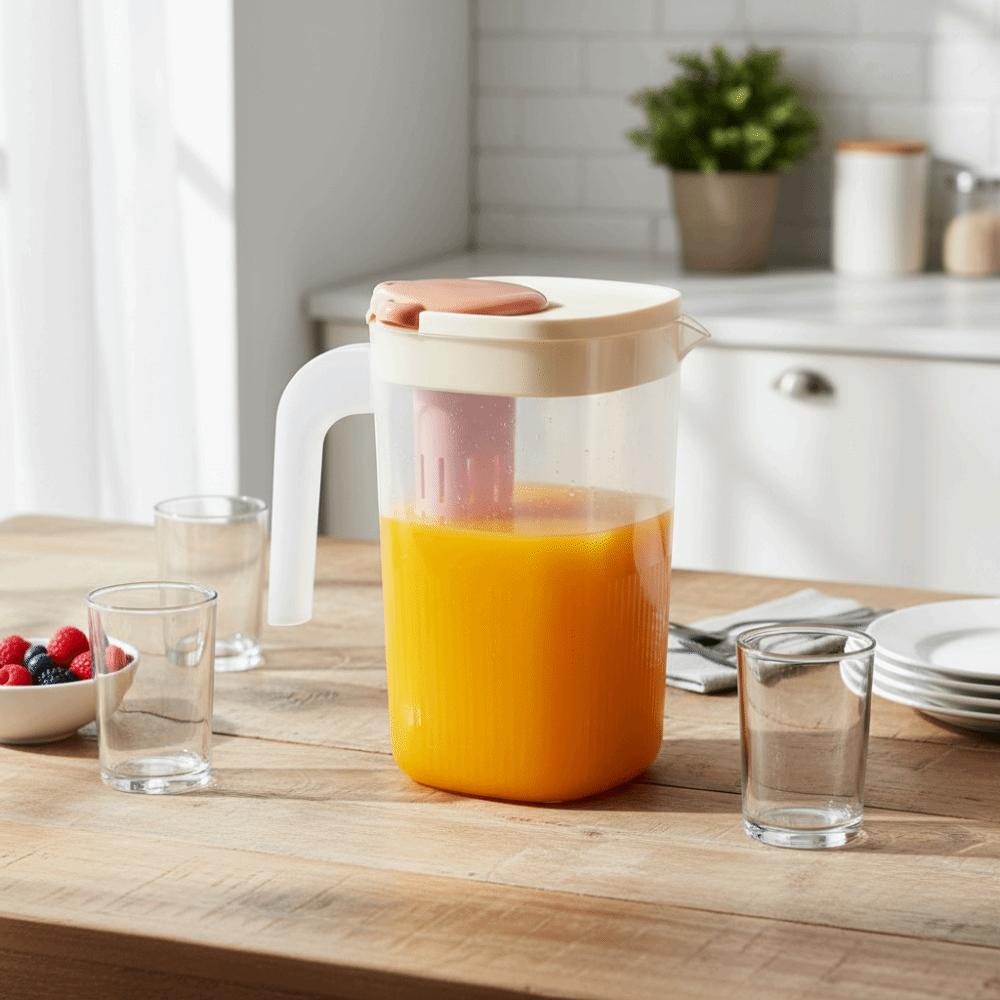 with 4 Cup Cold Kettle Large Capacity Water Jug Drinkware Drink Container  Living Room