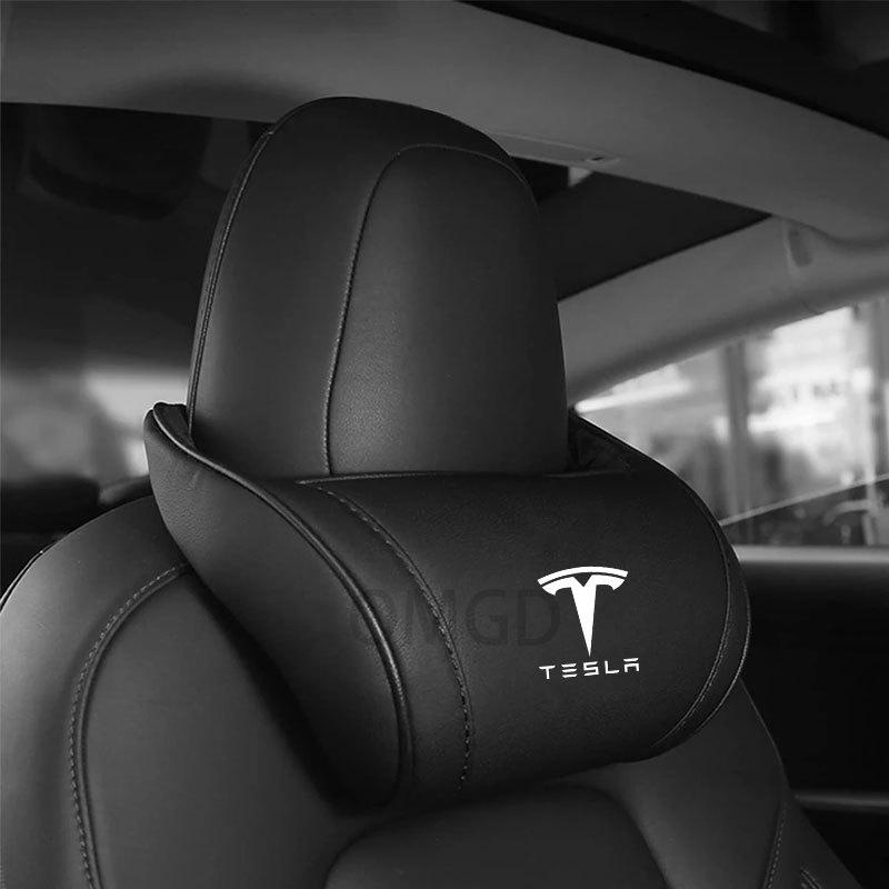DRJQG1 Для Tesla Model 3 Y X S Подушка для шеи Подушка-подголовник Автомобильное сиденье Поддержка шеи Подушка для поддержки головы автосиденья Аксессуары для Model Y