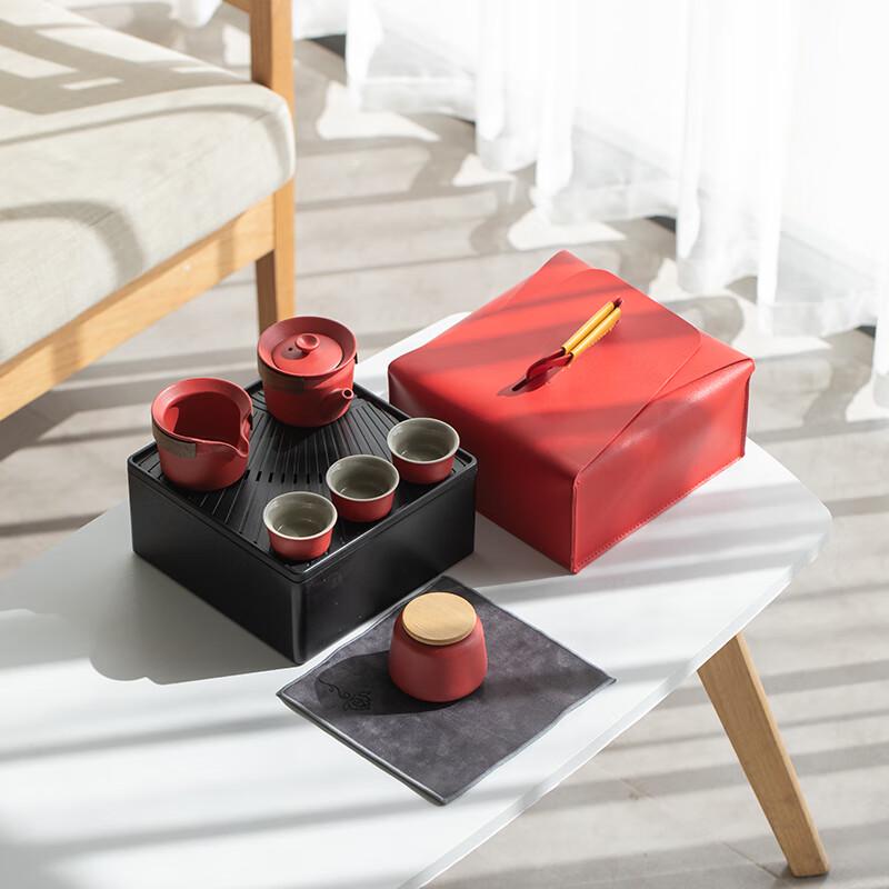 Ceramic Travel Tea Set