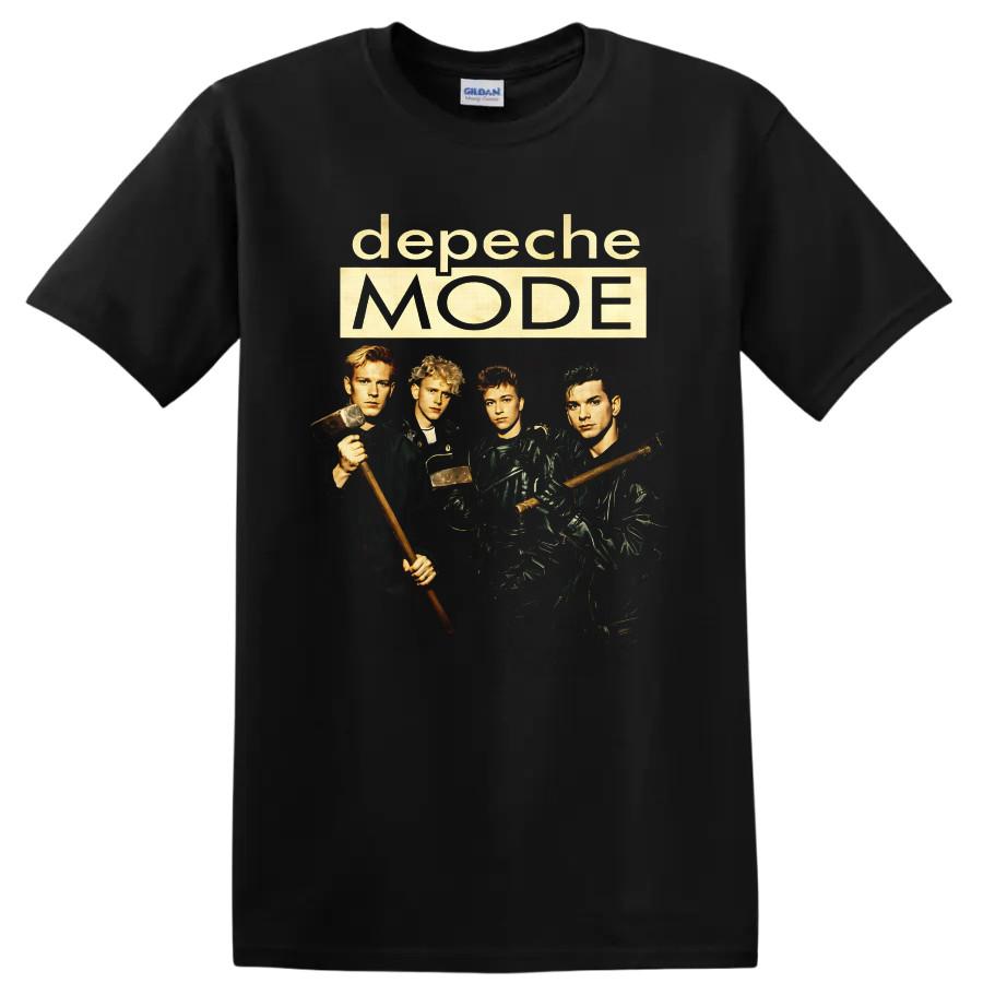 Depeche Mode Memento Mori Band T Shirt Gothic Hammer Graphic Concert Tour Tee