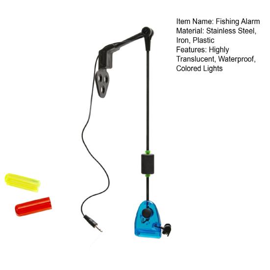 1 Набор сигнализаторов для карповой рыбалки, водонепроницаемые, с мигающими цветными огнями, высокопрозрачный индикатор сигнала