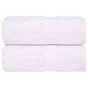 VidaXL Washcloths 2 Pcs White 15x21 Cm 360 G/m² 100% Cotton, Towel, Dishcloth, Dish Towel, Towel of 136637