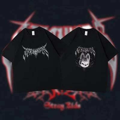 KPOP DominATE Tour Мерч ФЕЛИКС БАН ЧАН ЧАНБИН ХЁНДЖИН СЫНМИН ЛИ НОУ Хлопковая футболка с коротким рукавом Смешная футболка Графические футболки