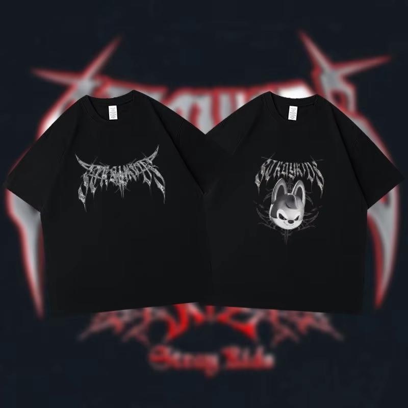 KPOP DominATE Tour Merch FELIX BANGCHAN CHANGBIN HYUNJIN SEUNGMIN LEE KNOW Cotton Short Sleeve Funny Tshirt Graphic Tees