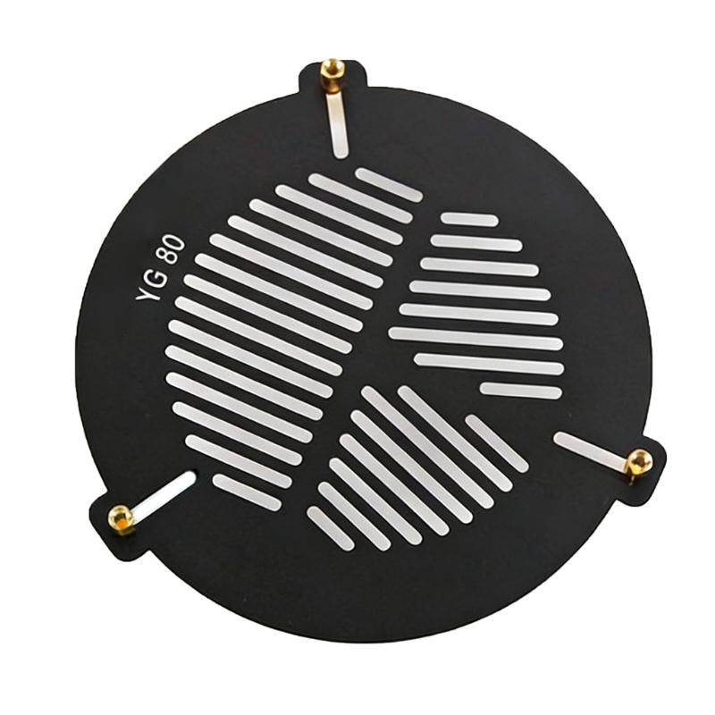 Ergonomic Bahtinov Mask Quickly Installation Fishbones Plate Aluminum Alloys Telescopes Bahtinov Focusing Mask