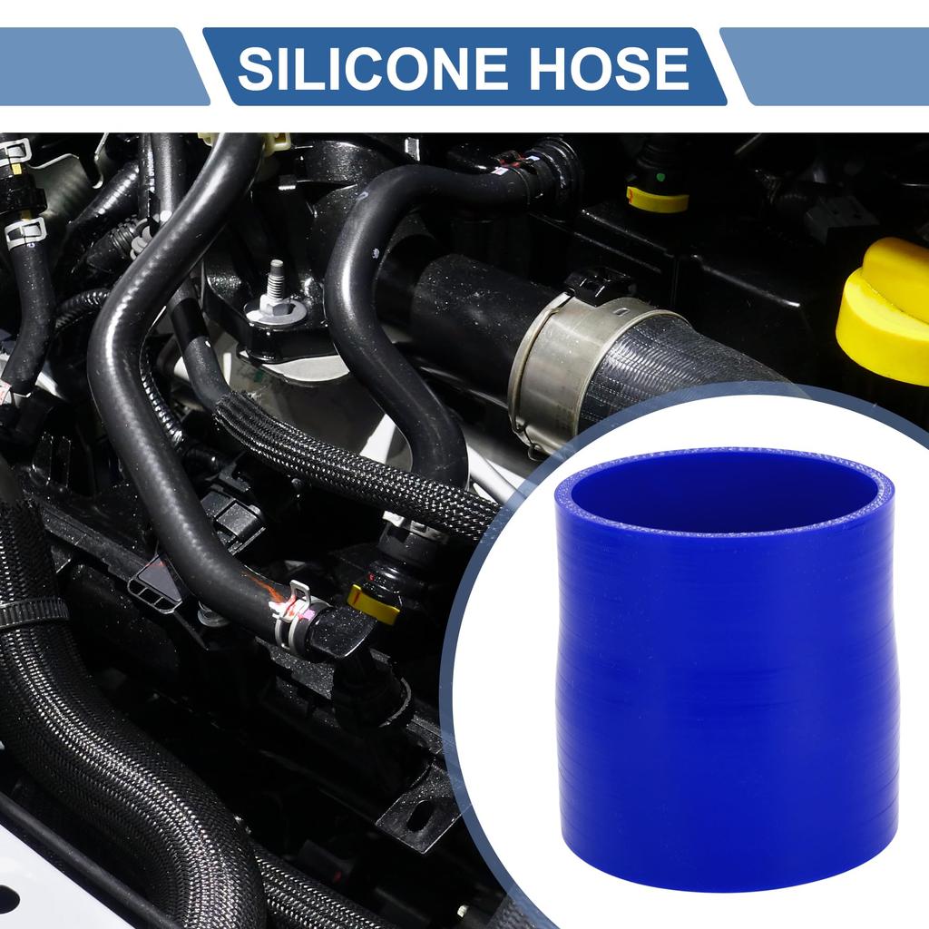 X AUTOHAUX Silicone Hose, Silicone Tube, Intercooler, 4 Layer Reinforced, Ragator Hose, Cooling Connection