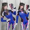 Женский комбинезон из аниме, колготки Dva, костюм для косплея, игра, парик зентай, реквизит для косплея, костюм для наушников, D. Va Cos, костюмы на Хэллоуин