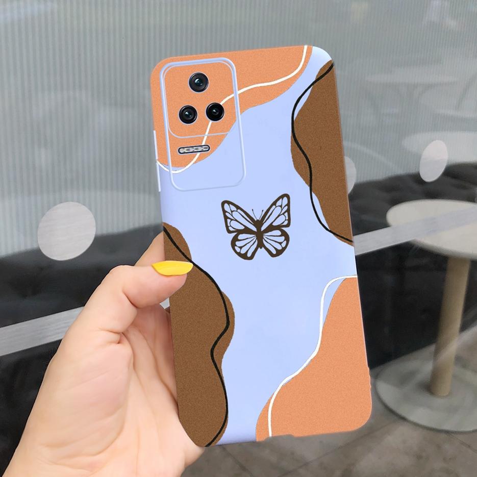 Чехол для Xiaomi Poco F4 Цветной Художественный Узор Задняя Крышка Для Xiaomi Poco F4 GT PocoF4 Чехол для Телефона 6.67'' Мягкий Силикон Fundas Capa